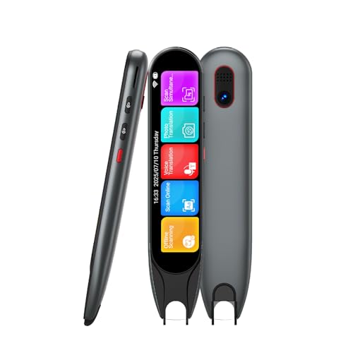 Image of Scan Translator Pen, Language Translator Device, Dyslexia Tools with 142 Online /10 Offline Languages, Text to Speech Reading Pen for Learning Difficulties, Language Learners and Elderly Users