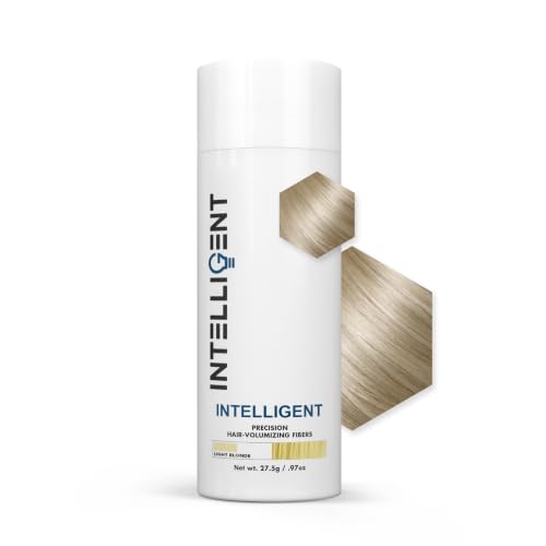 INTELLIGENT Precision Hair Fibers for Thinning Hair, 27.5g - Light Blonde