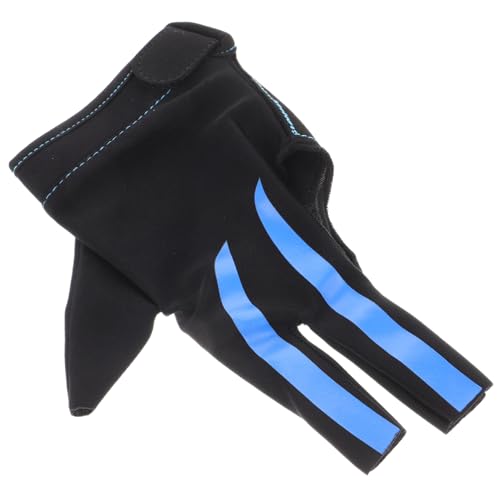 BRIGHTFUFU Pool Glove for Left Hand Breathable Three Finger Billiard Glove Durable and Stylish Table Game Accessory Comfortable Control and Flexibility for Billiards and Pool Sports