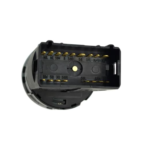 Interruptor del faro con botón de ajuste suave y tacto original 1C0941531 3