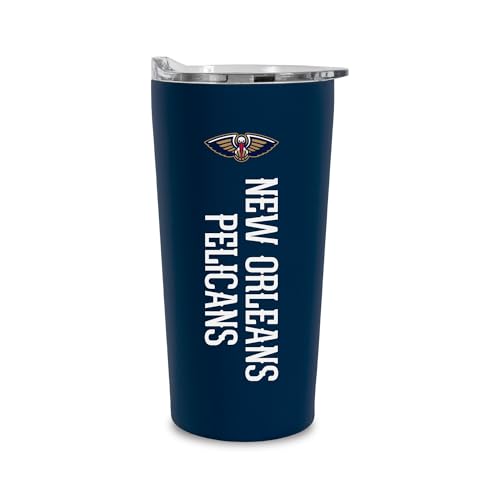 Rico Industries NBA Basketball New Orleans Pelicans 18oz Soft Touch,