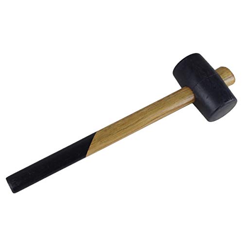 McDrill maillet caoutchouc avec manche en bois laqué ø 55 Cover