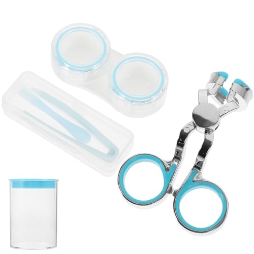 Gatuida Applicatore Lenti Contatto Strumento Di Rimozione Pinzetta Per Lenti Contatto Ventosa Per Rimozione Di Strumenti Portatili