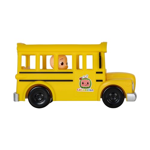 CoComelon CMW0031 Mitsing-Bus mit Sound und JJ Spielfigur für Kinder ab 2 Jahren (Englische Sprachausgabe)