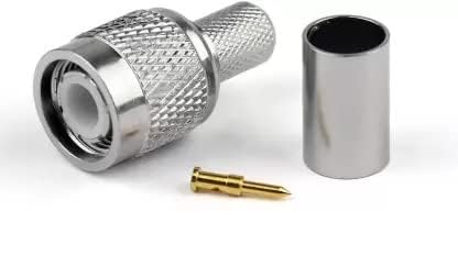NBR TNC Male Crimp Connector for RG-58 / LMR200 / RG-142 Low Loss Coaxial Cable Indoor,Outdoor Wire Connector- 1 Pc.-image-41