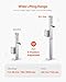 VEVOR Heavy Duty Swivel Trailer Jack, 8000 lbs Static Load Capacity, 28.5