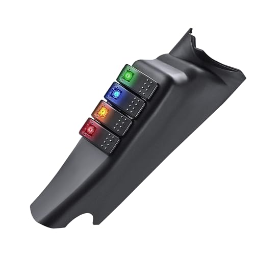 Unifizz A-Pillar Switch Pod 12V Left Driver Side for J-ee-p Wrangler JK JKU 2011-2018