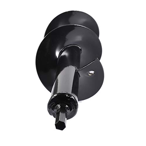 image for ZKZX Auger Drill Bit,Non-Slip Garden Auger Spiral Drill Bit,Garden Pla