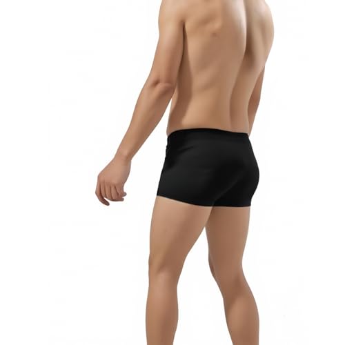 Mens short Boxer Briefs with Funny Novelty Printing-Means Underwear Comfortable，Soft & Breathable. Black3