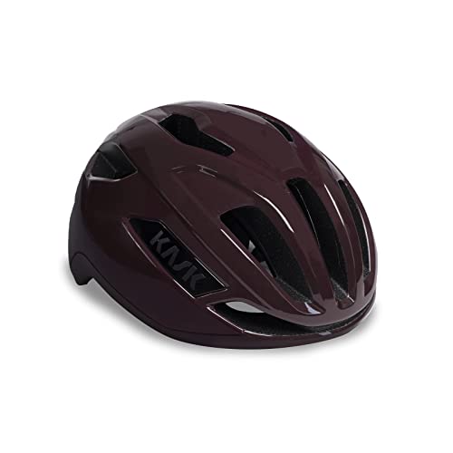 Kask Sintesi Helmet I Road, Gravel and Commute Biking Helmet - Wine Red - Medium