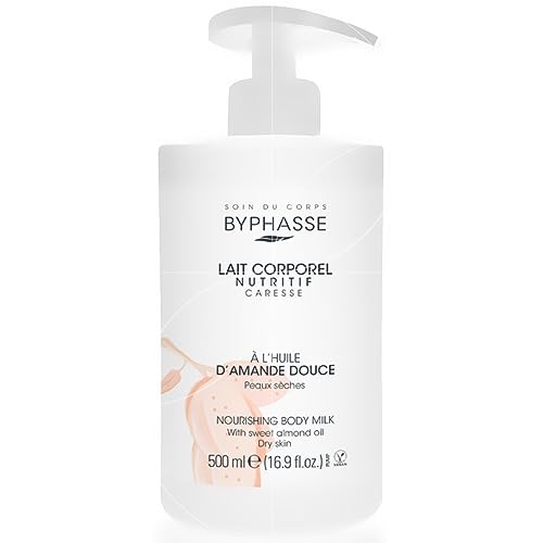 LECHE CORPORAL nutritiva con aceite de almendra 500 ml