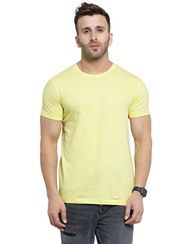 Image of Scott International Biowash T-Shirts for Men's & Boys- Round Neck, Half Sleeves, Cotton, Regular Fit, Stylish, Branded Solid Plain Tshirt for Men- Ultra Soft, Comfortable, Lightweight T-Shirt