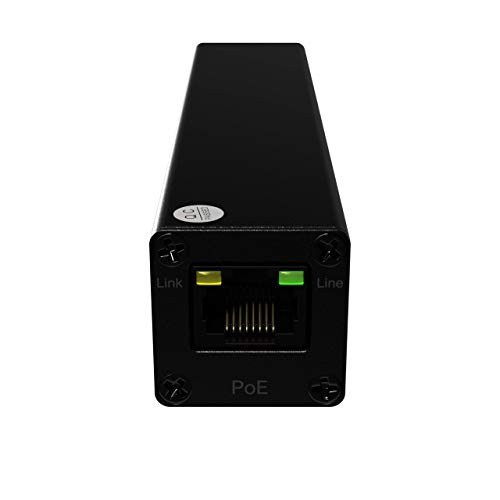 Image of Mini Size 800m 2600ft PoE LAN Extender Over Twisted UTP kit BNC or Copper Wire - PoE Camera or Other Remote Ethernet Device Repeater Booster Bridge - Extended Temp Range - BNC to 2PIN adapters in Set