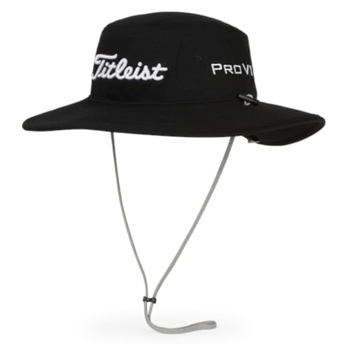 Tour Aussie Hat Black/white