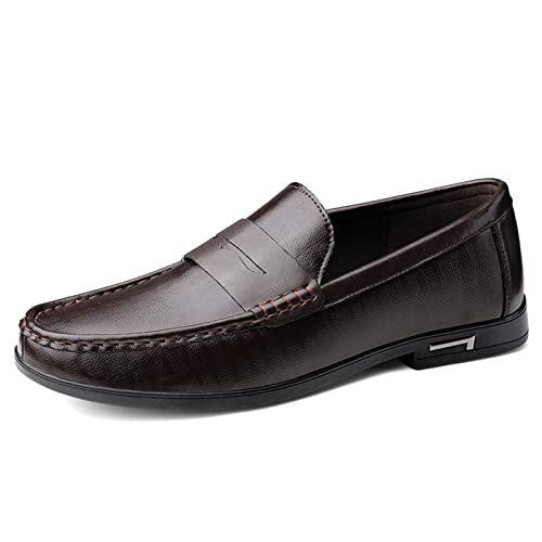 Zapatos de cuero informales de negocios transpirables contra el cansancio diario