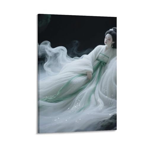 Toile imaginative vintage pour insuffler de la poésie dans un couloir