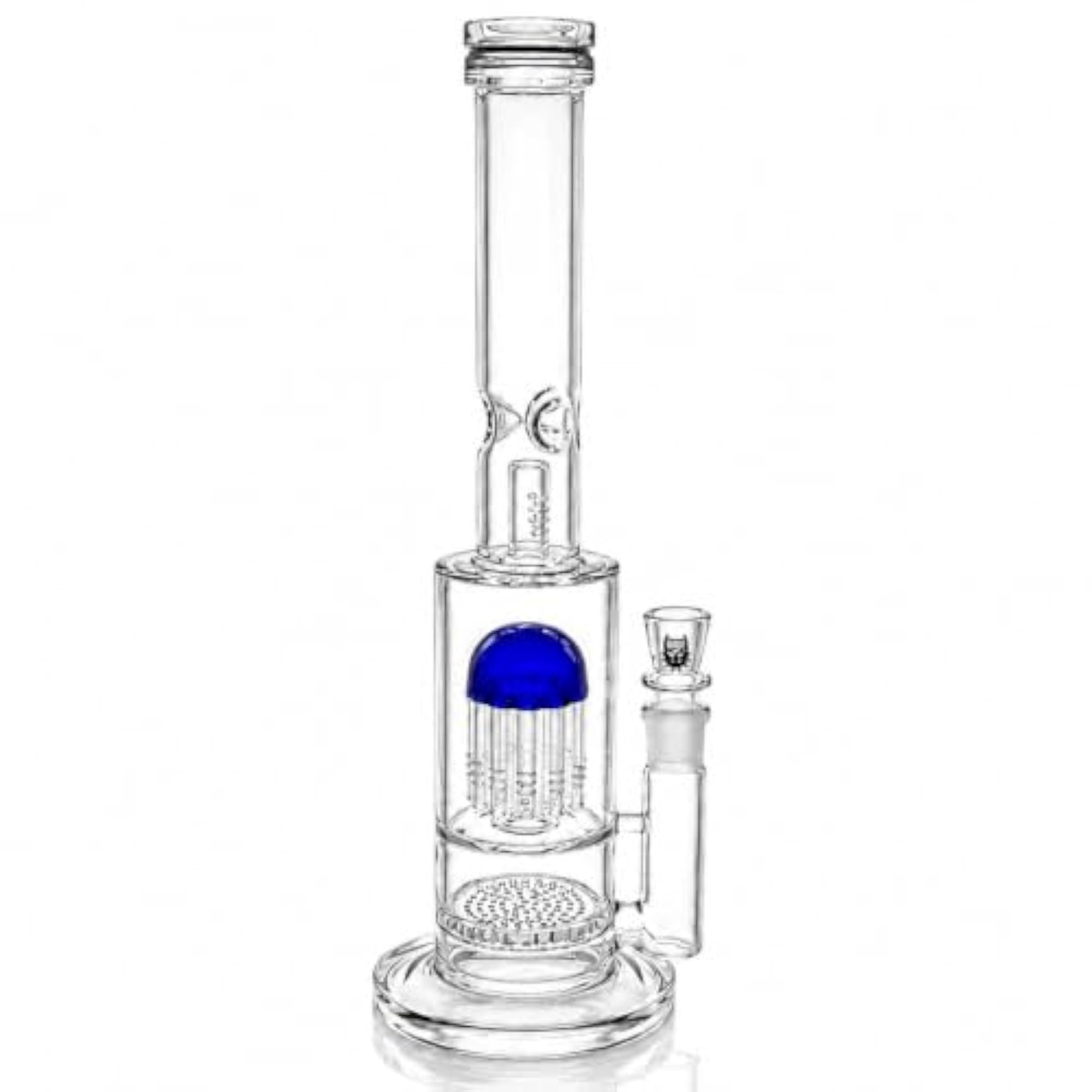 16 Inch Borosilicate Bong with Dual Percolator
