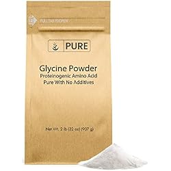 Pure Original Ingredients, Glycine Powder, 2 Lb | For cooking and fermentation