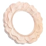 Élégance et facilité d'entretien : grâce à sa finition, ce cadre photo décoratif conserve toute sa beauté, rivalisant avec les cadres européens les plus ornés, les miroirs sculptés et les miroirs ronds en bois