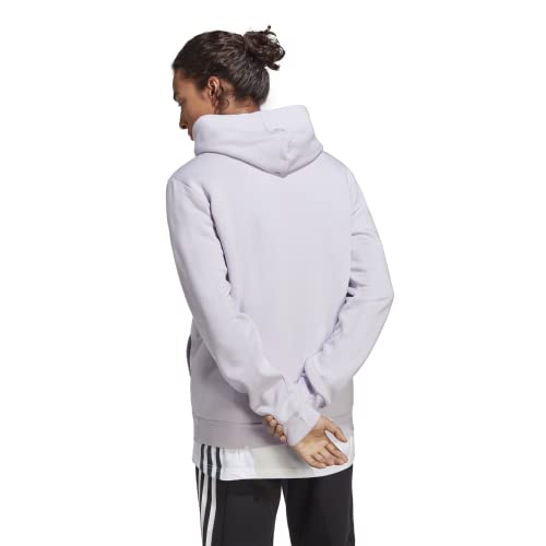 Adidas Men's Essentials Fleece Hoodie, Silver Dawn, Small #TOP2