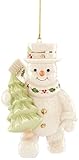 Lenox 2015 Happy Holidays Snowman China Ornament