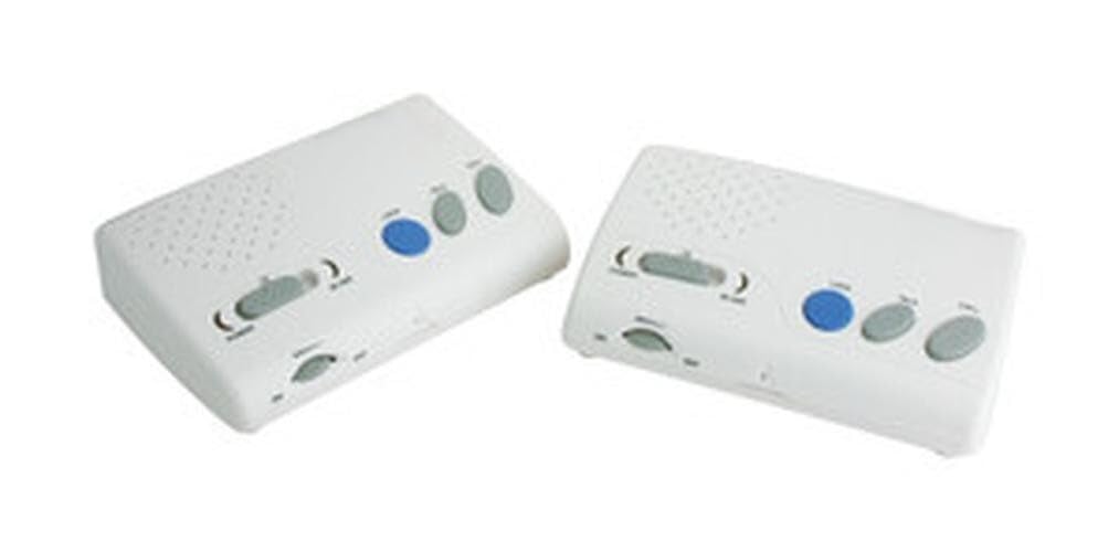 Intercomunicador inalámbrico con sonido claro, fácil instalación, alcance amplio; ideal para comunicación en el hogar o oficina.