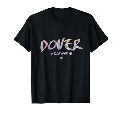 Dover Delaware - Dover DE Logotipo de acuarela Camiseta