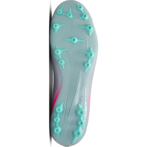 Nike Mercurial Vapor 16 Academy AG Low-Top Soccer Cleats (FQ8364-301, Ocean Cube/Pink Blast)2