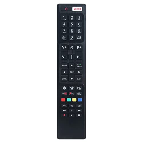 Replacement Remote Control RC4848F Fit for Hitachi Colour TV 50HB6T72U 24HBJ55U 49HK6T74U 50HB6T72U 50HK6T74U 50HK6T74U 55HB6T72U 55HK6T74U 55HK6T74U