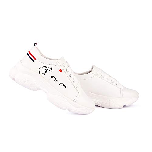 Image of Creattoes Women Lace-Up Printed Sneaker