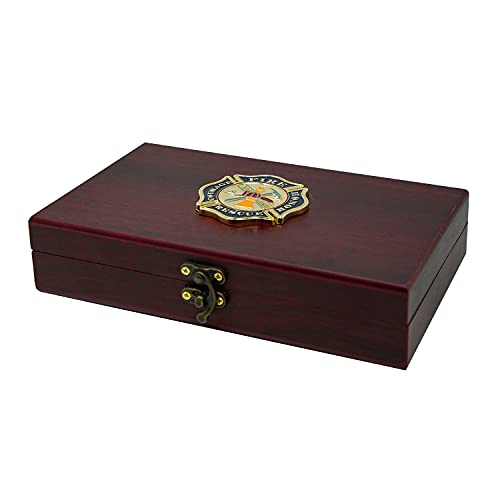 Fireman Playing Cards with Dice - Firefighter Gift Set