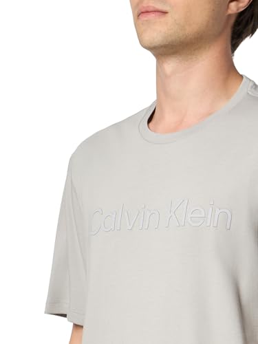 Image of Calvin Klein Men's Relaxed Fit CK Logo Crewneck T-Shirt
