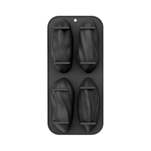 Baking Mould - Silicone Cake Mold 4 Cavity | 27.4x12.9x4.8cm Reusable Food Grade Baking Pan | Nonstick Easy Release Cake Chocola