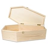 Pet Casket, Wooden Pet Burial Box, 35' Loving Dog Memorial, Strong and Safe Pet Coffin, Dignified Dog Casket, Hinged Lid Cat Casket, Baltic Birch Dog Burial Box