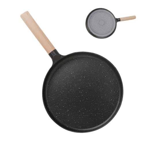 Sartén de cazuela genérica sin rendimiento - pescado asado | Sartén antiadherente de 9,5 pulgadas, sartén para asado saludable, utensilios de cocina de alto rendimiento con caso de rotura ligera