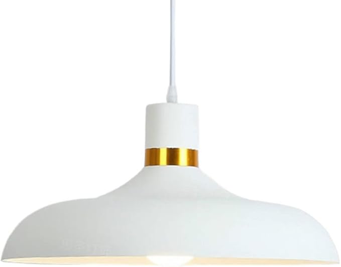 GERAGUR Metalen Hangende Hanglamp Retro Schuur Hanglamp Moderne Lantaarnkroonluchter Patroon Koepel Minimalistische Stijl Plafond Opknoping Metalen Schaduw voor Keukeneiland, Eetkamer, Woonkamer