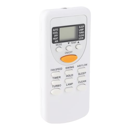 ZJchao Control Remoto de CA, ABS para ZH JT 03 ZH JT 01 08 CS 25V3A M84AL ZHJG 01 Reemplazo Control Remoto AC de Aire Acondicionado Universal