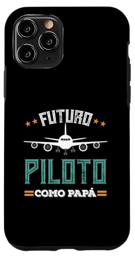 Futuro Piloto Como Papa Avion Aviacion Regalo Piloto �X�}�z�P�[�X iPhone 11 Pro �p