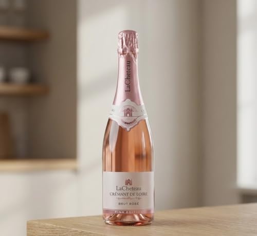 LaCheteau - Crémant de Loire Rosé Pink Edition Brut - Premium trocken rosé Sekt aus Frankreich, Methode Traditionnelle (1 x 0.75 l)