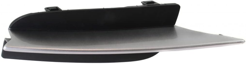 For Honda Civic 2009 2010 2011 Fog Light Cover Passenger Side | Black | Plastic | Replacement For HO1039103 | 615343734118