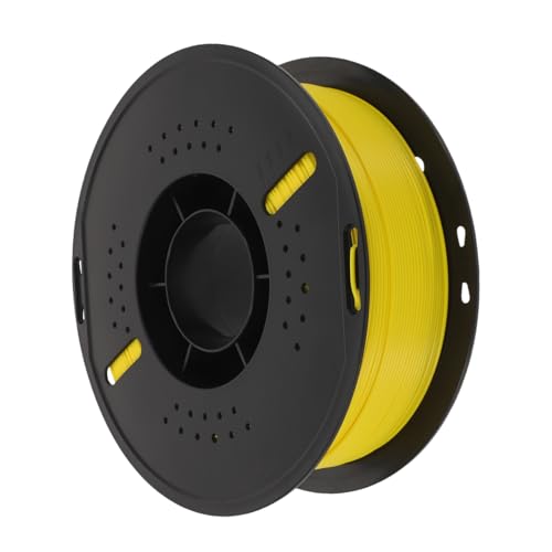 Filament PLA jaune pour projets créatifs et modélisme DIY sur imprimante 3D