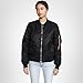 Alpha Industries Women's MA-1 Flight Jacket (S, Black)