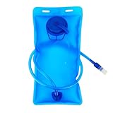 Vyloky Bolsa de hidratación para mochila de hidratación, depósito de agua sin BPA, a prueba de fugas, para correr, senderismo, ciclismo, 1 L/2 L (1 L)