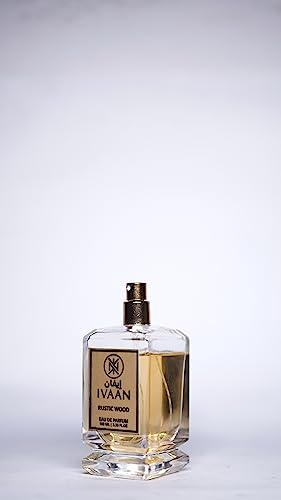IVAAN RUSTIC WOOD | Eau de parfum 100ml | Unisex perfume for men & women | Premium long lasting fragrance for all occasions | Rose,woody,sandalwood