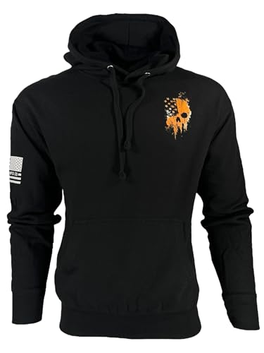 Howitzer Style Men's Hooded Sweatshirt Liberty Forged Military Grunt MFG3