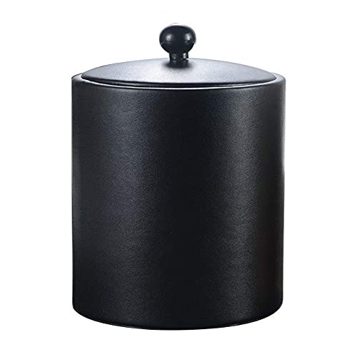 BLHKBAIKBN Cubo de Hielo, Cubo de Hielo con Aislamiento de Doble Pared y Tapa, Fiestas y cenas Cubo de Hielo para Bebidas frías