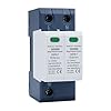 DEWIN Scaricatore di Sovratensione,2P AC 275V 25KA~50KA Dispositivo di Protezione Contro Le Sovratensioni Scaricatore di Sovratensione a Bassa Tensione della Casa per la Protezione Contro i Fulmini