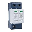 DEWIN Scaricatore di Sovratensione,2P AC 275V 25KA~50KA Dispositivo di Protezione Contro Le Sovratensioni Scaricatore di Sovratensione a Bassa Tensione della Casa per la Protezione Contro i Fulmini