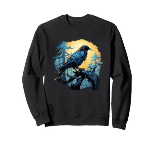 Captivating Raven Odin Myth Enshrouded In Nordic Lore Sweatshirt