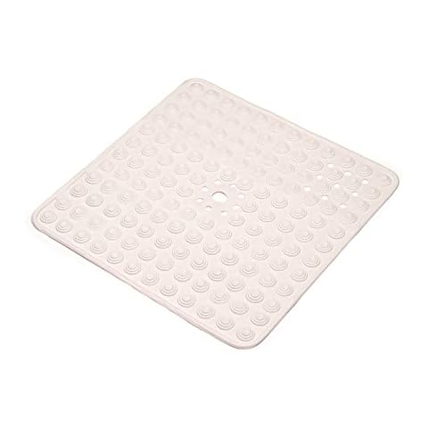 20 X 20 - No Suction Cup Shower Stall Mat - Made in Italy - for Refinished Surface Cover